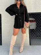 2023 NEW SATIN COVERED NIGHTS 2-PIECE TUNIC SET✨