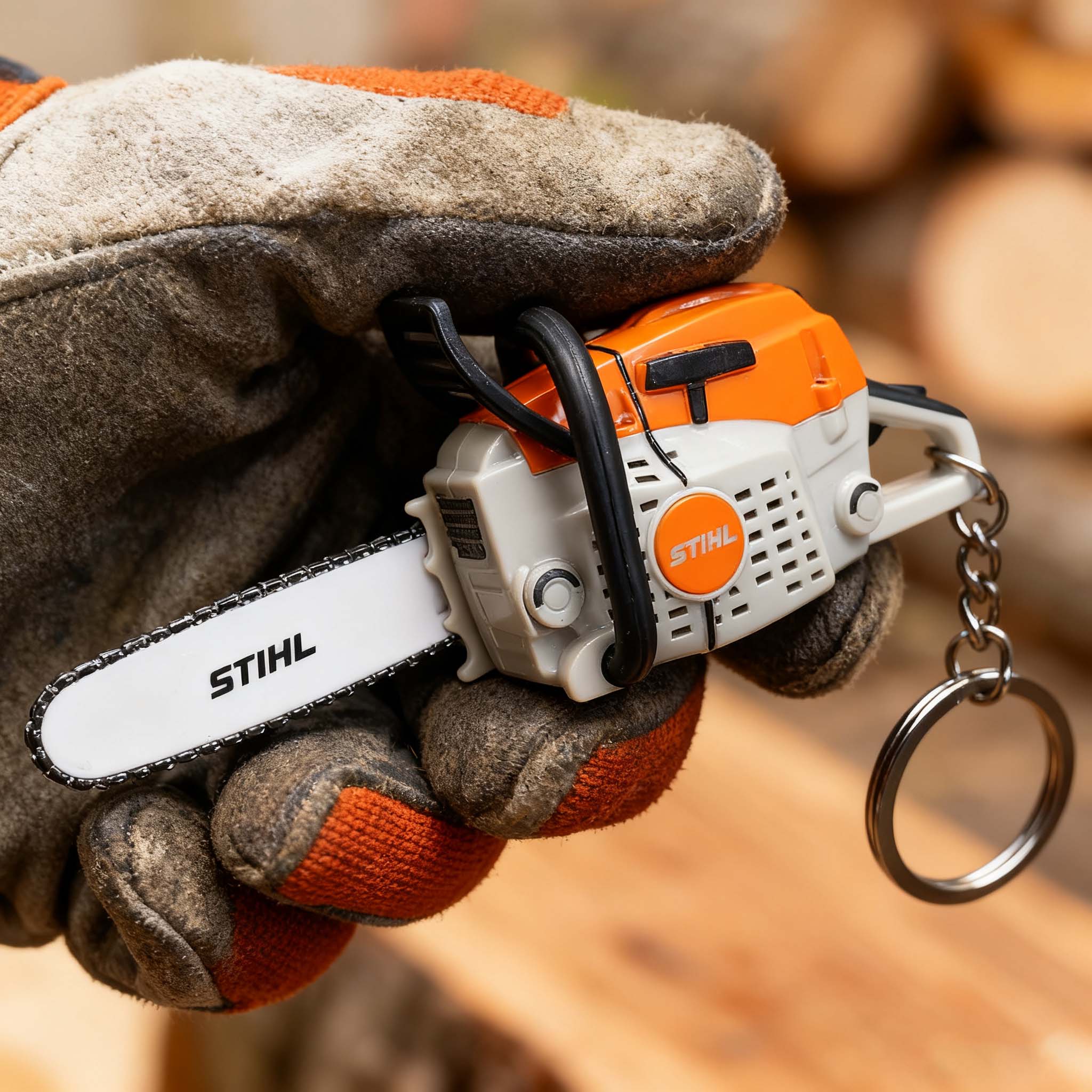 ✨️Stihl Battery Operated Chainsaw Keyring