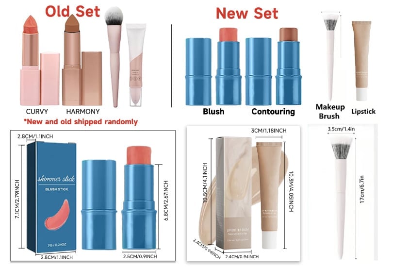 💖Bronzer / Contour & Blush Stick Bestseller Makeup Combo