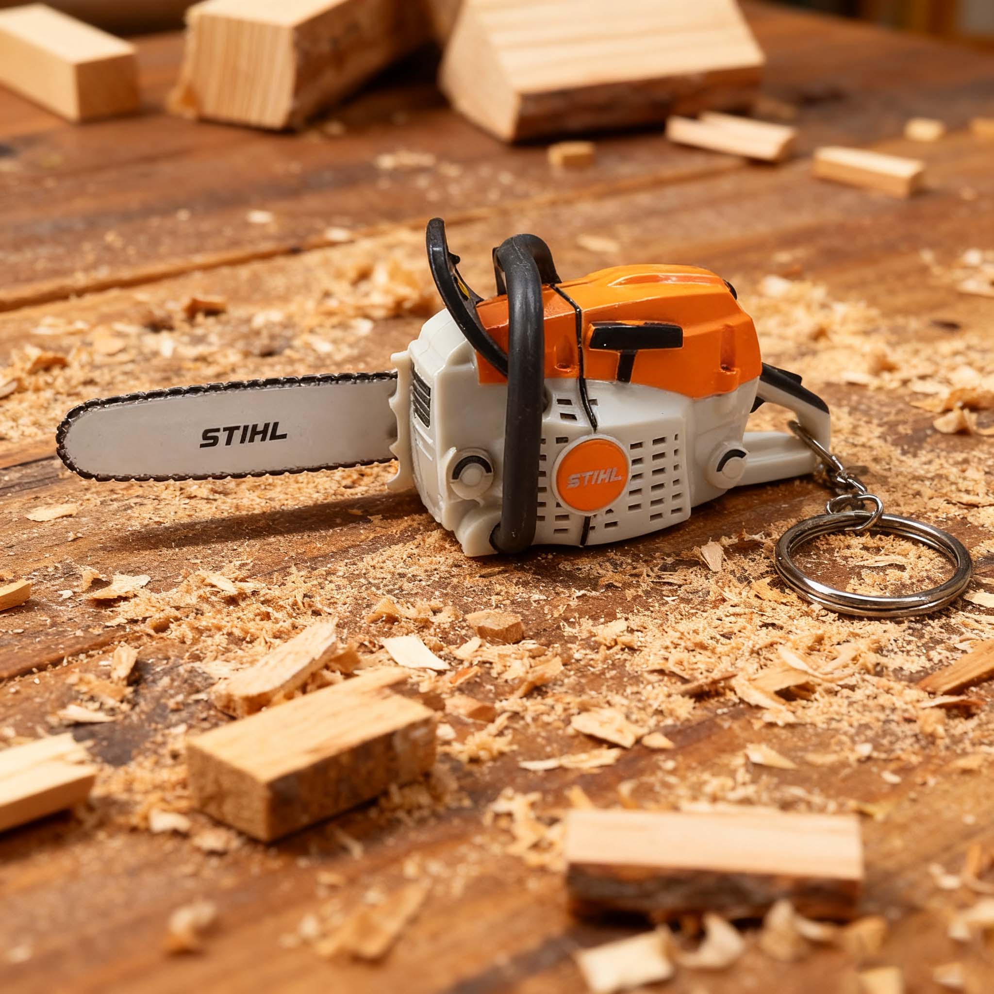 ✨️Stihl Battery Operated Chainsaw Keyring